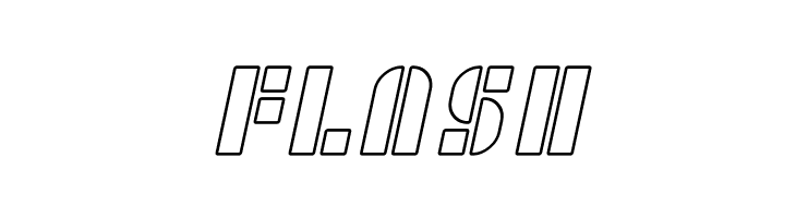 SF RetroSplice SC Outline  Free Fonts Download