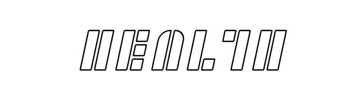 SF RetroSplice SC Outline  Free Fonts Download