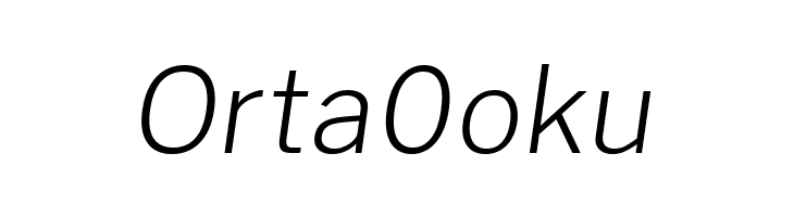 Morrison ExtraLight Italic  Free Fonts Download