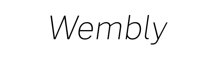 Morrison Thin Italic  Free Fonts Download