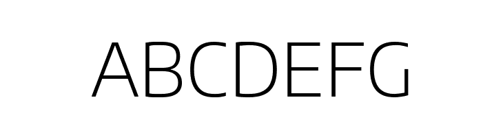 Plata Sans ExtraLight  Free Fonts Download