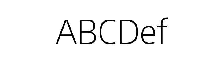 Plata Sans ExtraLight  Free Fonts Download