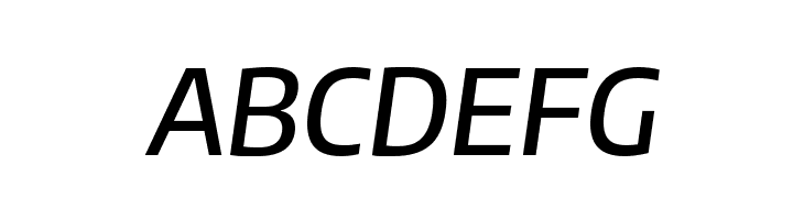 Plata Sans Medium Italic  Free Fonts Download