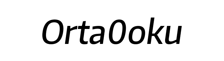 Plata Sans Medium Italic  Free Fonts Download