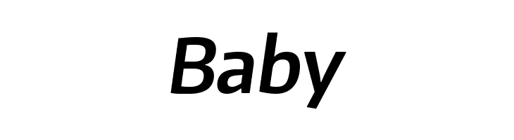 Plata Sans SemiBold Italic  Free Fonts Download