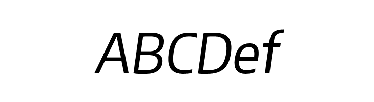 Plata Sans Italic  Free Fonts Download