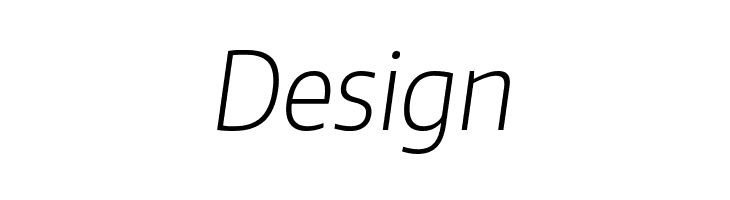 Plata Sans ExtraLight Italic  Free Fonts Download