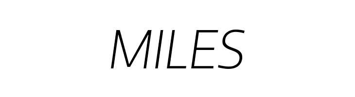 Plata Sans ExtraLight Italic  Free Fonts Download