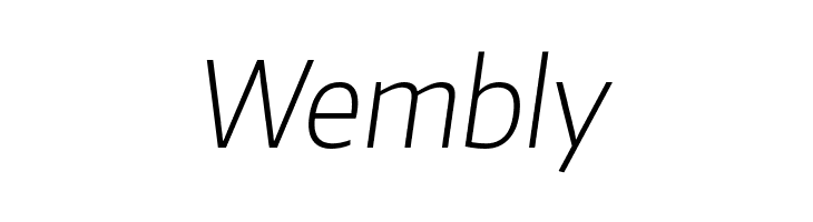 Plata Sans ExtraLight Italic  Free Fonts Download