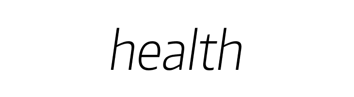 Plata Sans ExtraLight Italic  Free Fonts Download