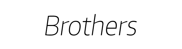 Plata Sans Thin Italic  Free Fonts Download