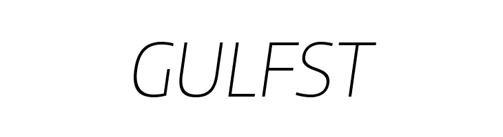 Plata Sans Thin Italic  Free Fonts Download