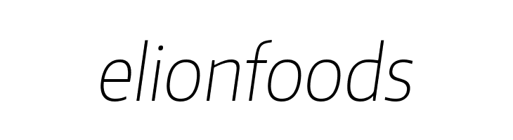 Plata Sans Thin Italic  Free Fonts Download