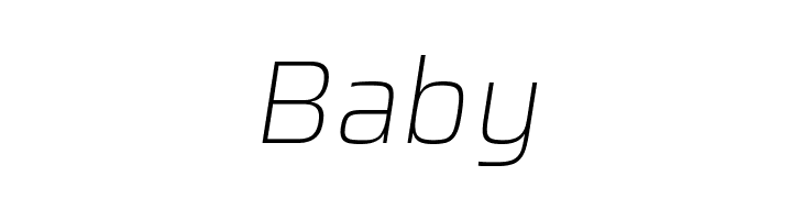 Azeri Sans ExtraLight Italic  Free Fonts Download