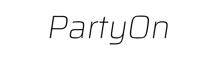 Azeri Sans ExtraLight Italic  Free Fonts Download