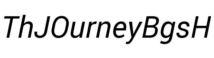 Roberto Sans Italic  Free Fonts Download