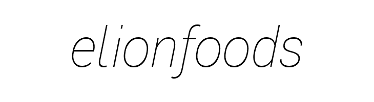 Roberto Sans Thin Italic  Free Fonts Download
