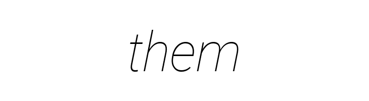 Roberto Sans Thin Italic  Free Fonts Download