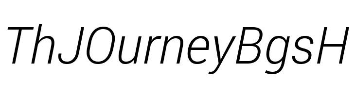 Roberto Sans Light Italic  Free Fonts Download