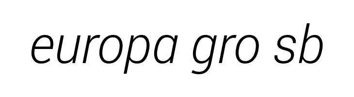 Roberto Sans Light Italic  Free Fonts Download