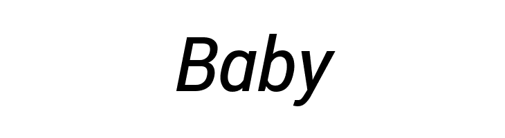 Roberto Sans Medium Italic  Free Fonts Download