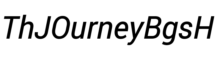 Roberto Sans Medium Italic  Free Fonts Download
