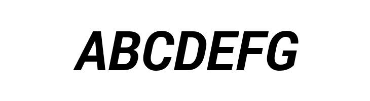 Roberto Sans Bold Italic  Free Fonts Download