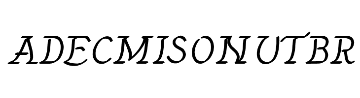 Ackermann  Free Fonts Download