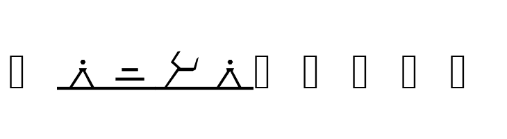 XerossHorizontal  Free Fonts Download