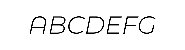 Montserrat Ace Light Italic  Free Fonts Download