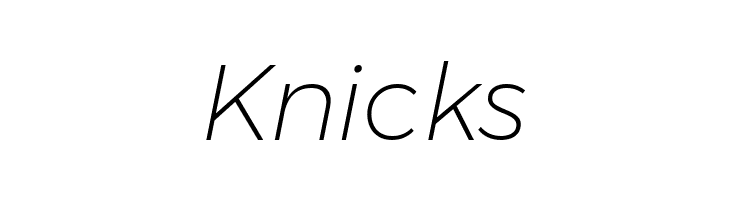 Argentum Novus ExtraLight Italic  Free Fonts Download