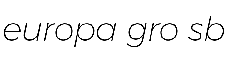 Argentum Novus ExtraLight Italic  Free Fonts Download