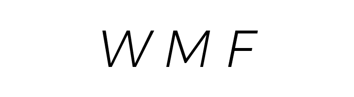 Argentum Novus Light Italic  Free Fonts Download