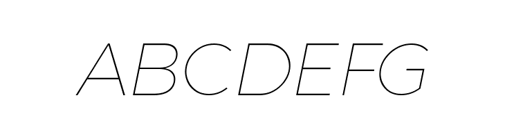 Argentum Novus Thin Italic  Free Fonts Download