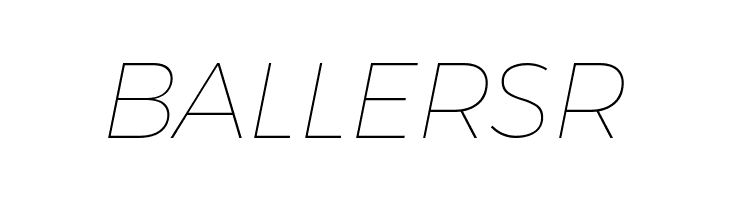 Argentum Novus Thin Italic  Free Fonts Download