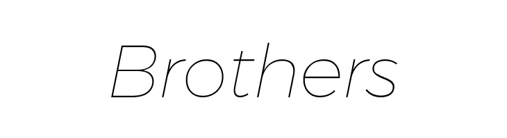 Argentum Novus Thin Italic  Free Fonts Download