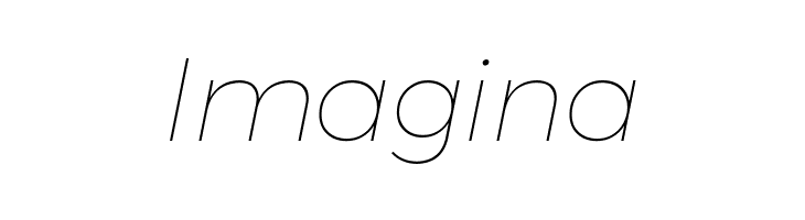 Argentum Novus Thin Italic  Free Fonts Download