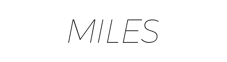 Argentum Novus Thin Italic  Free Fonts Download