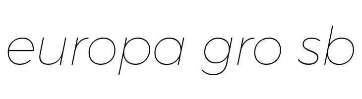 Argentum Novus Thin Italic  Free Fonts Download