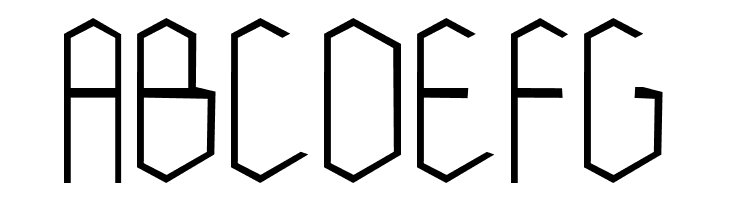 vSHexagonica  Free Fonts Download