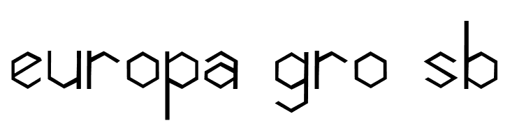 vSHexagonica  Free Fonts Download