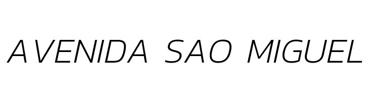 Dizhitl ExtraLight Italic  Free Fonts Download