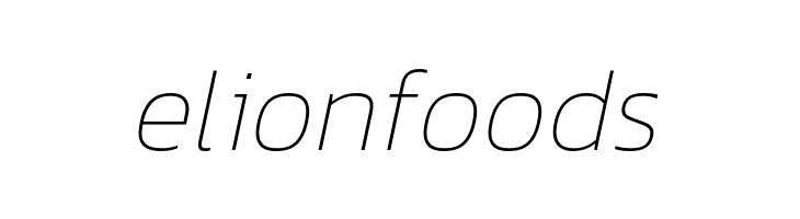 Dizhitl Thin Italic  Free Fonts Download
