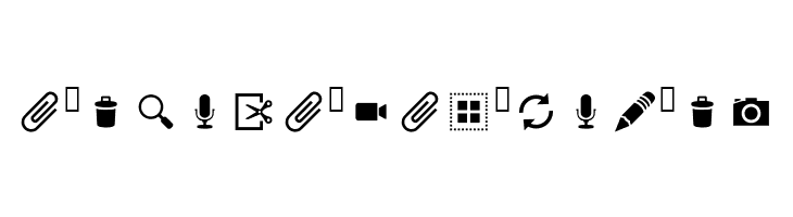 AndroidIcons  Free Fonts Download