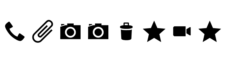 AndroidIcons  Free Fonts Download