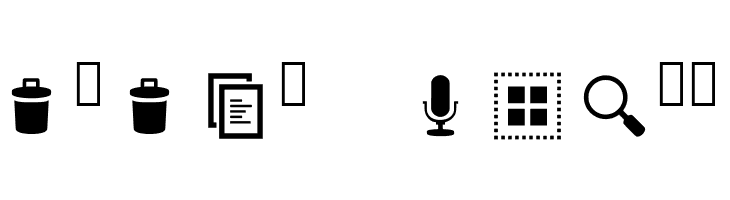 AndroidIcons  Free Fonts Download