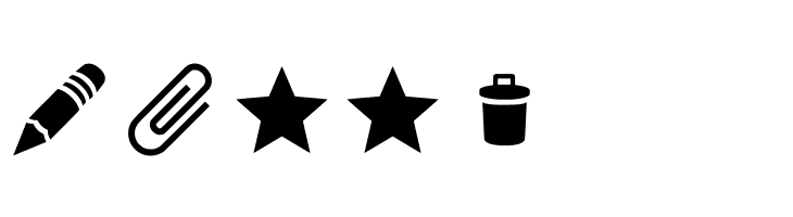 AndroidIcons  Free Fonts Download