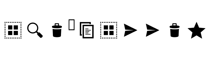 AndroidIcons  Free Fonts Download