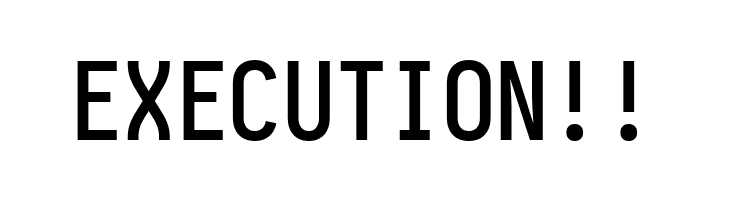 Aardvark Fixed Medium  Free Fonts Download