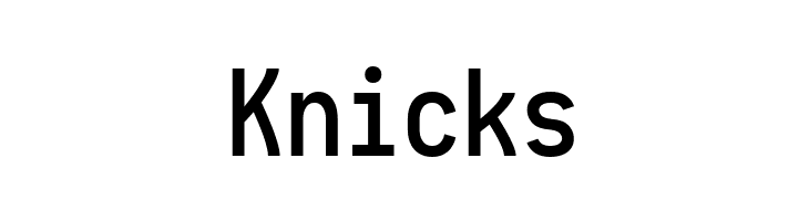 Aardvark Fixed Medium  Free Fonts Download